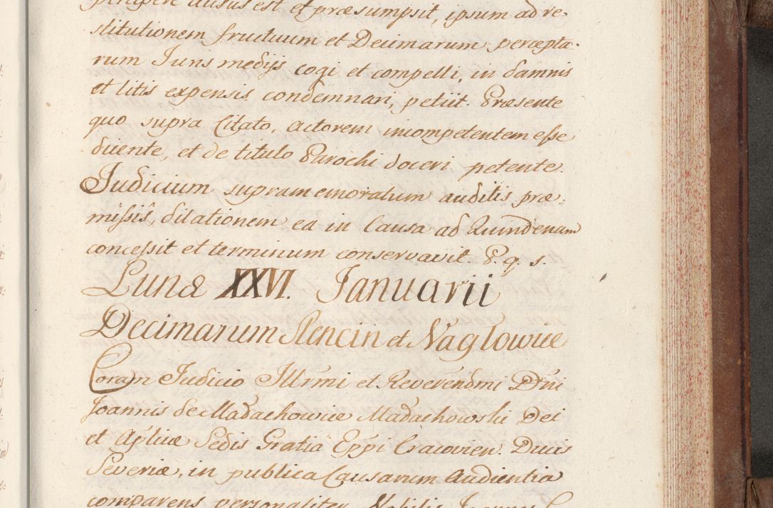 Zdjęcie nr 561 dla obiektu archiwalnego: Volumen VI actorum episcopalium R. D. Joannis Małachowski, episcopi Cracoviensis, ducis Severiae de anno 1692 et 1693, quorum index ad finem videatur