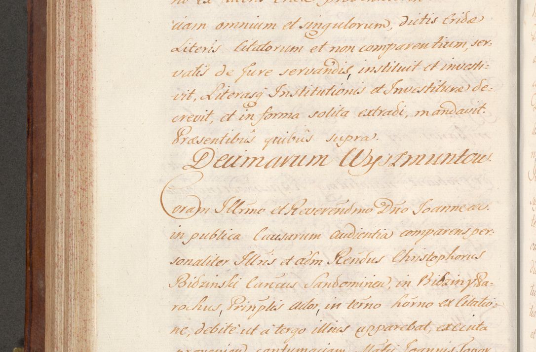 Zdjęcie nr 546 dla obiektu archiwalnego: Volumen VI actorum episcopalium R. D. Joannis Małachowski, episcopi Cracoviensis, ducis Severiae de anno 1692 et 1693, quorum index ad finem videatur