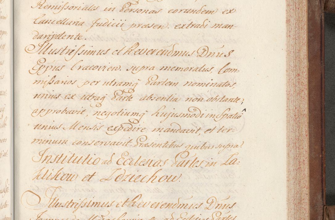 Zdjęcie nr 545 dla obiektu archiwalnego: Volumen VI actorum episcopalium R. D. Joannis Małachowski, episcopi Cracoviensis, ducis Severiae de anno 1692 et 1693, quorum index ad finem videatur