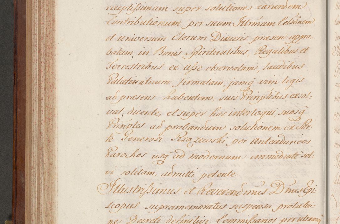 Zdjęcie nr 544 dla obiektu archiwalnego: Volumen VI actorum episcopalium R. D. Joannis Małachowski, episcopi Cracoviensis, ducis Severiae de anno 1692 et 1693, quorum index ad finem videatur