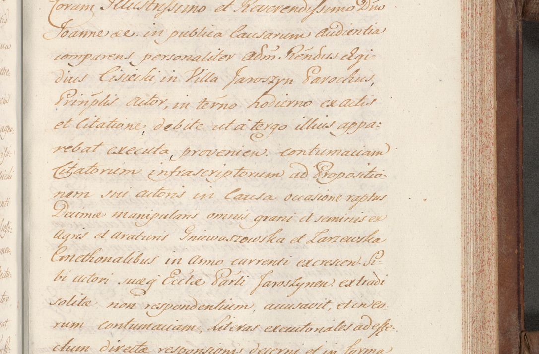 Zdjęcie nr 543 dla obiektu archiwalnego: Volumen VI actorum episcopalium R. D. Joannis Małachowski, episcopi Cracoviensis, ducis Severiae de anno 1692 et 1693, quorum index ad finem videatur