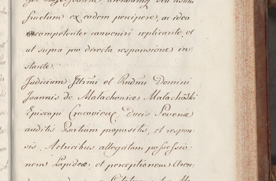 Zdjęcie nr 535 dla obiektu archiwalnego: Volumen VI actorum episcopalium R. D. Joannis Małachowski, episcopi Cracoviensis, ducis Severiae de anno 1692 et 1693, quorum index ad finem videatur