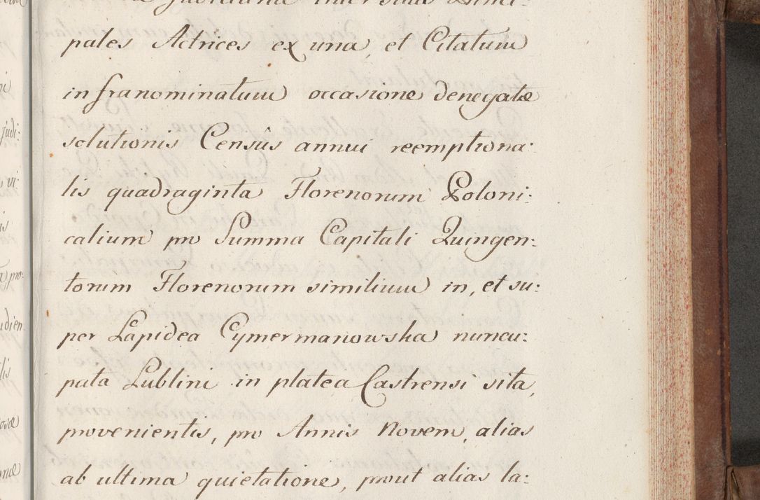 Zdjęcie nr 533 dla obiektu archiwalnego: Volumen VI actorum episcopalium R. D. Joannis Małachowski, episcopi Cracoviensis, ducis Severiae de anno 1692 et 1693, quorum index ad finem videatur