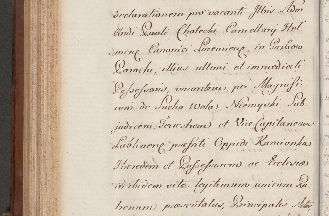 Zdjęcie nr 524 dla obiektu archiwalnego: Volumen VI actorum episcopalium R. D. Joannis Małachowski, episcopi Cracoviensis, ducis Severiae de anno 1692 et 1693, quorum index ad finem videatur