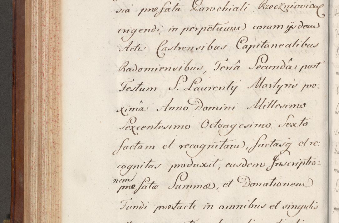 Zdjęcie nr 518 dla obiektu archiwalnego: Volumen VI actorum episcopalium R. D. Joannis Małachowski, episcopi Cracoviensis, ducis Severiae de anno 1692 et 1693, quorum index ad finem videatur