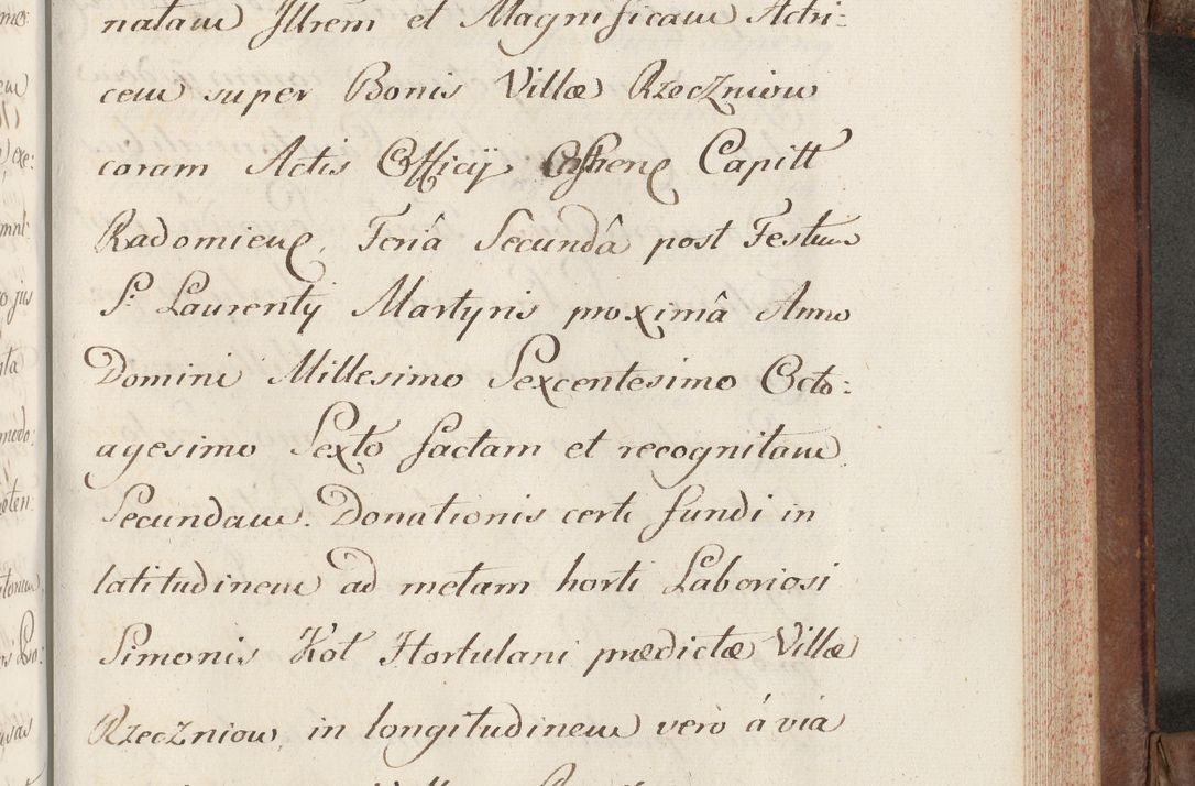 Zdjęcie nr 517 dla obiektu archiwalnego: Volumen VI actorum episcopalium R. D. Joannis Małachowski, episcopi Cracoviensis, ducis Severiae de anno 1692 et 1693, quorum index ad finem videatur