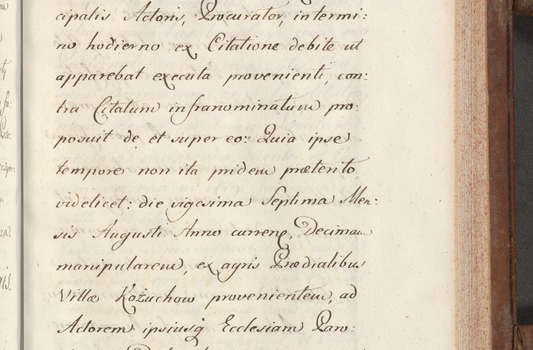 Zdjęcie nr 509 dla obiektu archiwalnego: Volumen VI actorum episcopalium R. D. Joannis Małachowski, episcopi Cracoviensis, ducis Severiae de anno 1692 et 1693, quorum index ad finem videatur