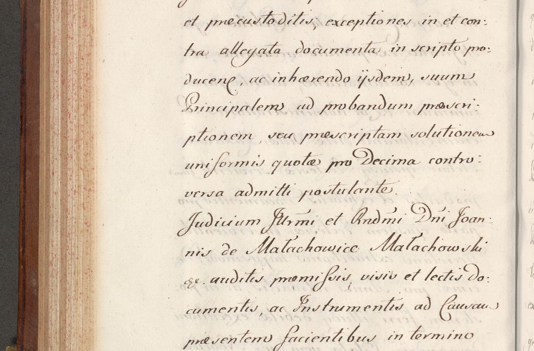 Zdjęcie nr 496 dla obiektu archiwalnego: Volumen VI actorum episcopalium R. D. Joannis Małachowski, episcopi Cracoviensis, ducis Severiae de anno 1692 et 1693, quorum index ad finem videatur