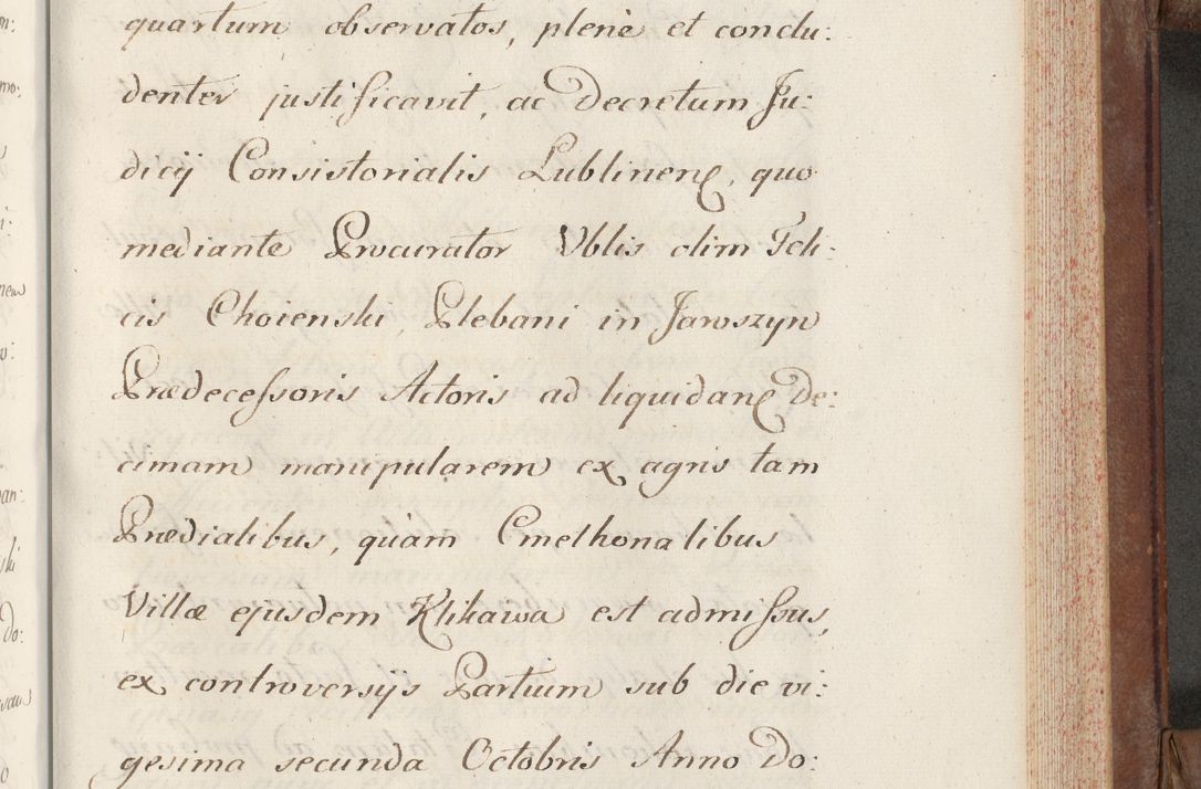 Zdjęcie nr 497 dla obiektu archiwalnego: Volumen VI actorum episcopalium R. D. Joannis Małachowski, episcopi Cracoviensis, ducis Severiae de anno 1692 et 1693, quorum index ad finem videatur