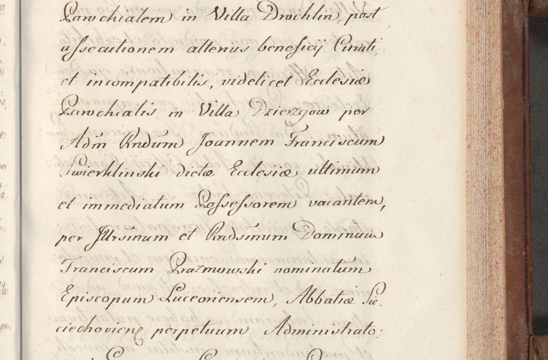 Zdjęcie nr 491 dla obiektu archiwalnego: Volumen VI actorum episcopalium R. D. Joannis Małachowski, episcopi Cracoviensis, ducis Severiae de anno 1692 et 1693, quorum index ad finem videatur
