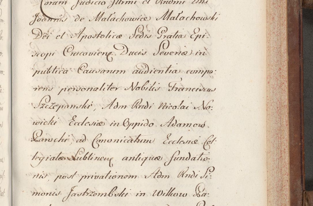 Zdjęcie nr 481 dla obiektu archiwalnego: Volumen VI actorum episcopalium R. D. Joannis Małachowski, episcopi Cracoviensis, ducis Severiae de anno 1692 et 1693, quorum index ad finem videatur
