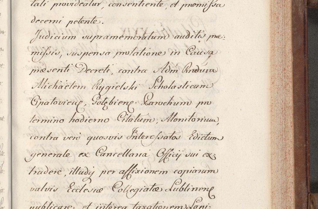 Zdjęcie nr 477 dla obiektu archiwalnego: Volumen VI actorum episcopalium R. D. Joannis Małachowski, episcopi Cracoviensis, ducis Severiae de anno 1692 et 1693, quorum index ad finem videatur