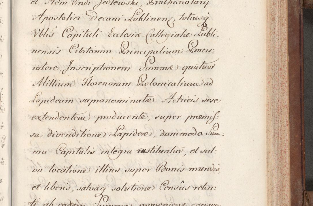 Zdjęcie nr 475 dla obiektu archiwalnego: Volumen VI actorum episcopalium R. D. Joannis Małachowski, episcopi Cracoviensis, ducis Severiae de anno 1692 et 1693, quorum index ad finem videatur