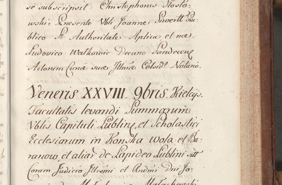 Zdjęcie nr 473 dla obiektu archiwalnego: Volumen VI actorum episcopalium R. D. Joannis Małachowski, episcopi Cracoviensis, ducis Severiae de anno 1692 et 1693, quorum index ad finem videatur