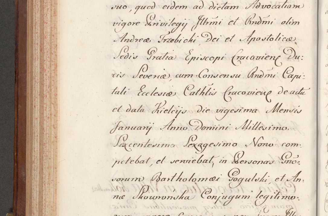 Zdjęcie nr 472 dla obiektu archiwalnego: Volumen VI actorum episcopalium R. D. Joannis Małachowski, episcopi Cracoviensis, ducis Severiae de anno 1692 et 1693, quorum index ad finem videatur
