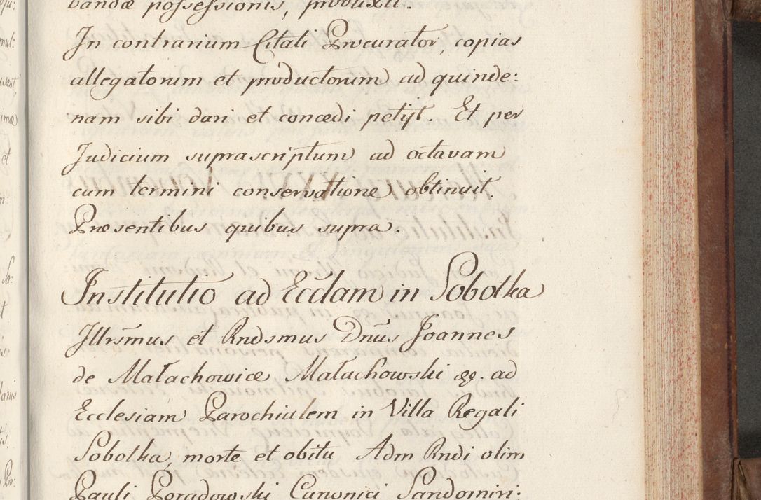 Zdjęcie nr 467 dla obiektu archiwalnego: Volumen VI actorum episcopalium R. D. Joannis Małachowski, episcopi Cracoviensis, ducis Severiae de anno 1692 et 1693, quorum index ad finem videatur