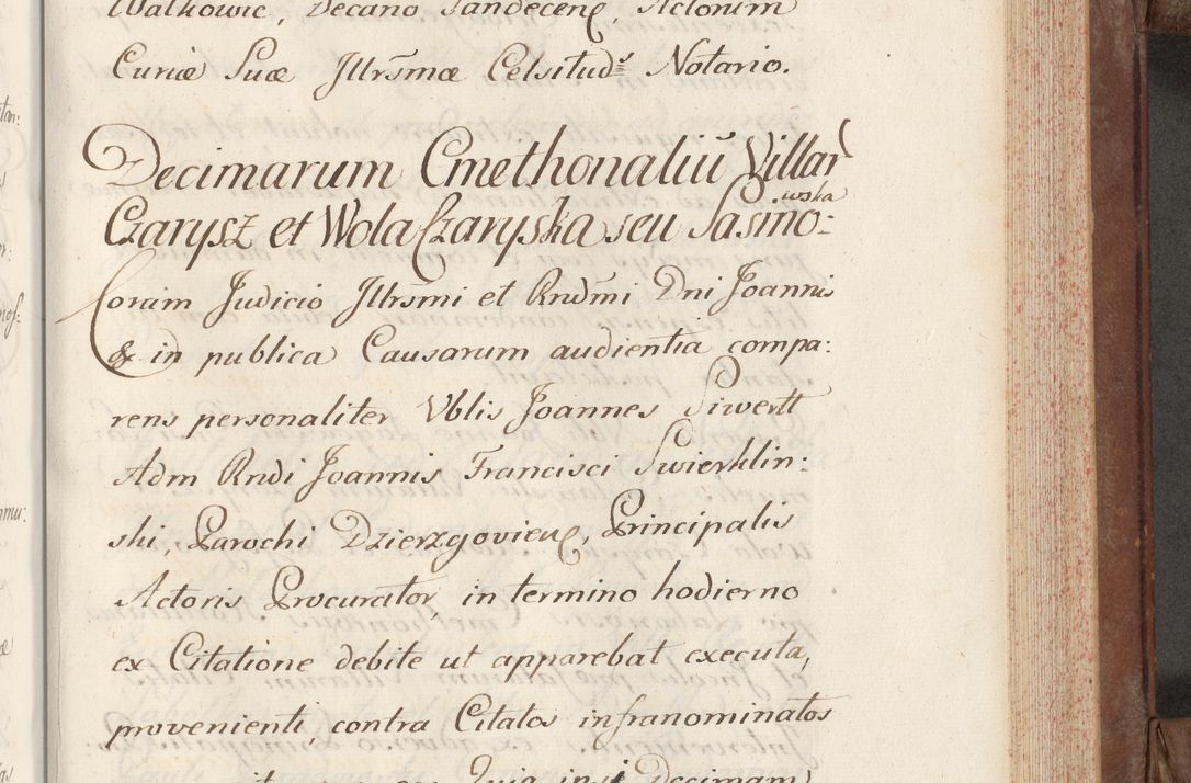 Zdjęcie nr 465 dla obiektu archiwalnego: Volumen VI actorum episcopalium R. D. Joannis Małachowski, episcopi Cracoviensis, ducis Severiae de anno 1692 et 1693, quorum index ad finem videatur