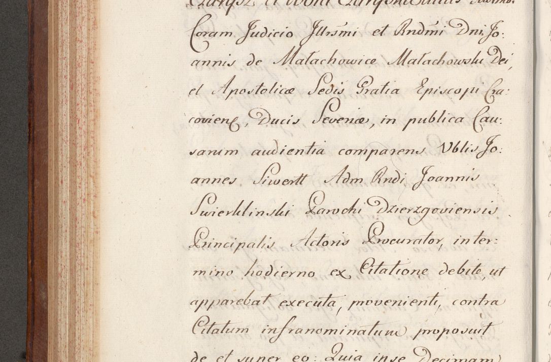 Zdjęcie nr 462 dla obiektu archiwalnego: Volumen VI actorum episcopalium R. D. Joannis Małachowski, episcopi Cracoviensis, ducis Severiae de anno 1692 et 1693, quorum index ad finem videatur