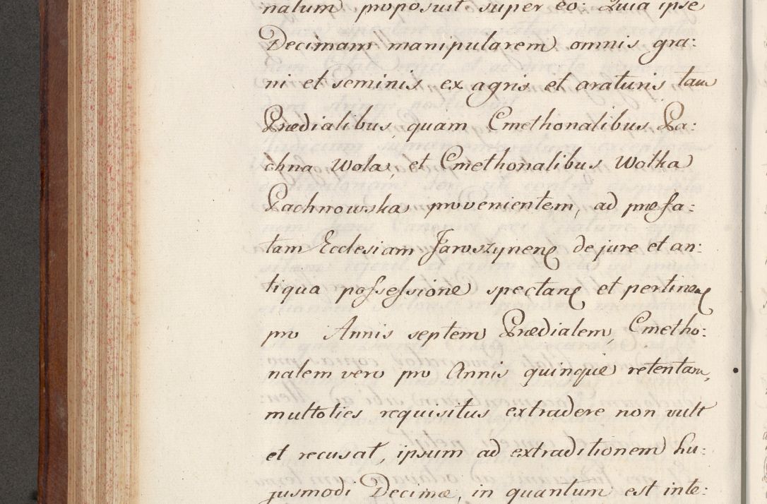 Zdjęcie nr 460 dla obiektu archiwalnego: Volumen VI actorum episcopalium R. D. Joannis Małachowski, episcopi Cracoviensis, ducis Severiae de anno 1692 et 1693, quorum index ad finem videatur