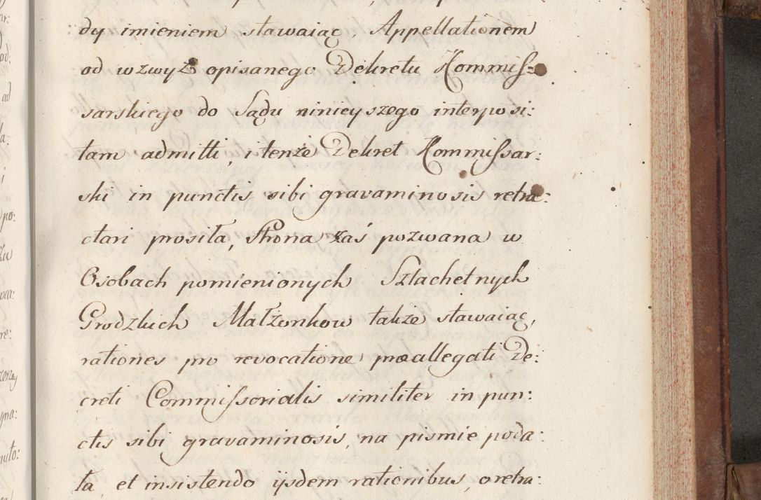 Zdjęcie nr 451 dla obiektu archiwalnego: Volumen VI actorum episcopalium R. D. Joannis Małachowski, episcopi Cracoviensis, ducis Severiae de anno 1692 et 1693, quorum index ad finem videatur