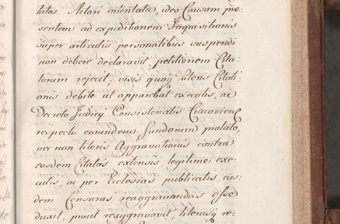 Zdjęcie nr 447 dla obiektu archiwalnego: Volumen VI actorum episcopalium R. D. Joannis Małachowski, episcopi Cracoviensis, ducis Severiae de anno 1692 et 1693, quorum index ad finem videatur