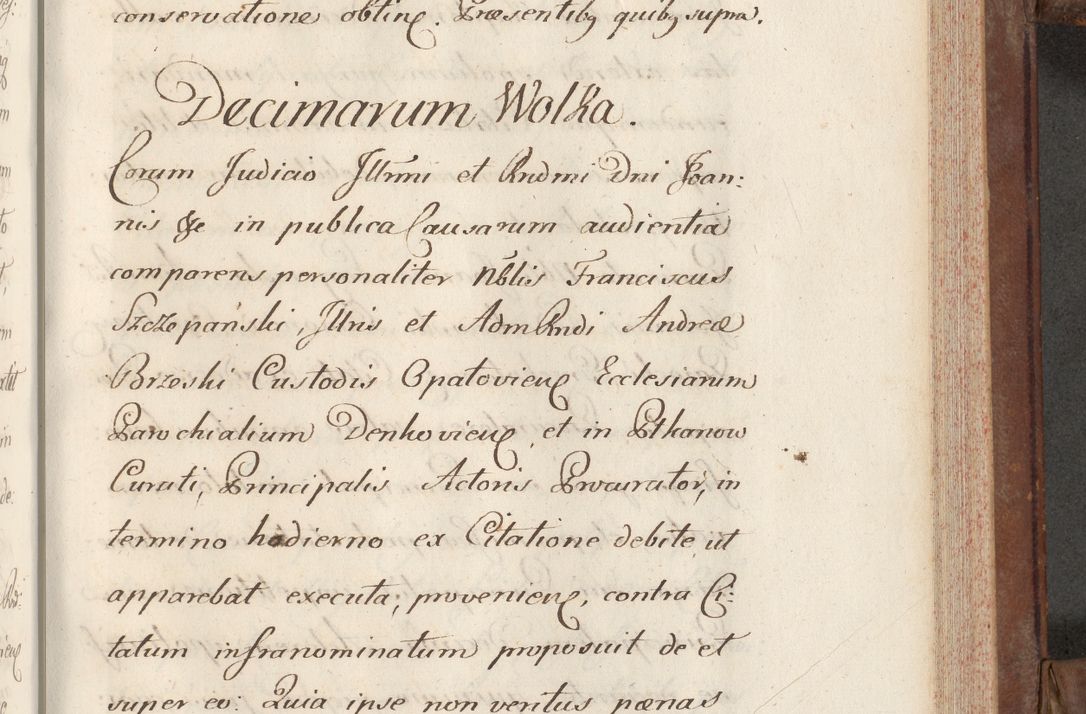 Zdjęcie nr 423 dla obiektu archiwalnego: Volumen VI actorum episcopalium R. D. Joannis Małachowski, episcopi Cracoviensis, ducis Severiae de anno 1692 et 1693, quorum index ad finem videatur