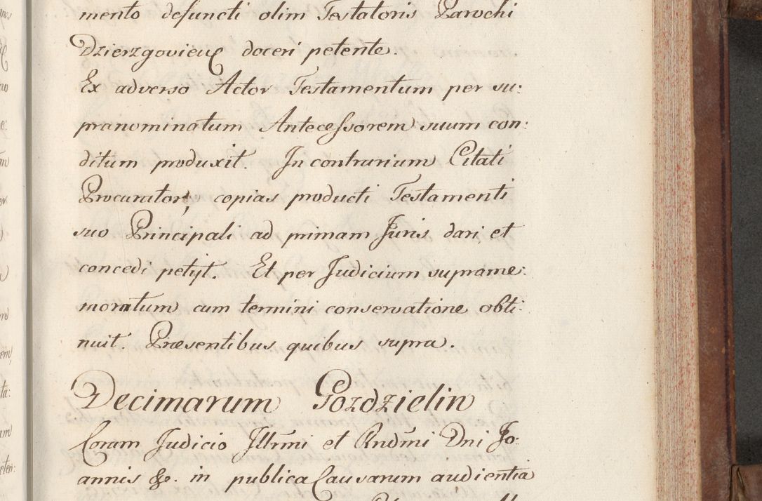 Zdjęcie nr 421 dla obiektu archiwalnego: Volumen VI actorum episcopalium R. D. Joannis Małachowski, episcopi Cracoviensis, ducis Severiae de anno 1692 et 1693, quorum index ad finem videatur
