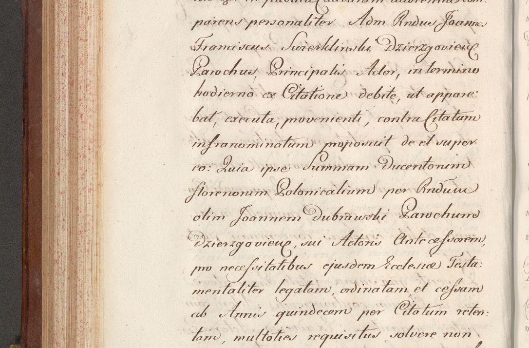 Zdjęcie nr 420 dla obiektu archiwalnego: Volumen VI actorum episcopalium R. D. Joannis Małachowski, episcopi Cracoviensis, ducis Severiae de anno 1692 et 1693, quorum index ad finem videatur