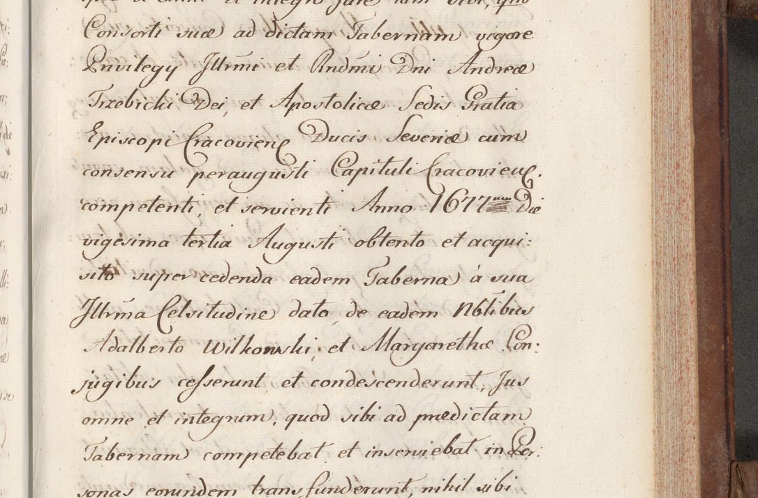 Zdjęcie nr 409 dla obiektu archiwalnego: Volumen VI actorum episcopalium R. D. Joannis Małachowski, episcopi Cracoviensis, ducis Severiae de anno 1692 et 1693, quorum index ad finem videatur