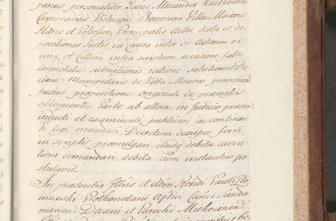Zdjęcie nr 763 dla obiektu archiwalnego: Volumen VI actorum episcopalium R. D. Joannis Małachowski, episcopi Cracoviensis, ducis Severiae de anno 1692 et 1693, quorum index ad finem videatur