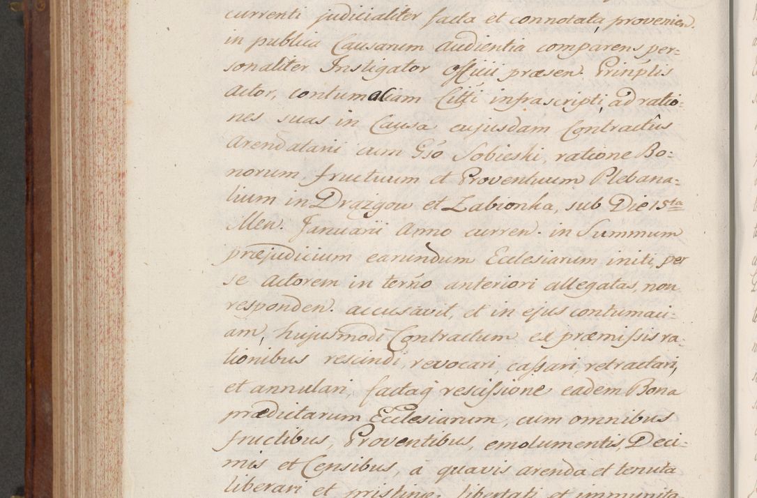 Zdjęcie nr 758 dla obiektu archiwalnego: Volumen VI actorum episcopalium R. D. Joannis Małachowski, episcopi Cracoviensis, ducis Severiae de anno 1692 et 1693, quorum index ad finem videatur