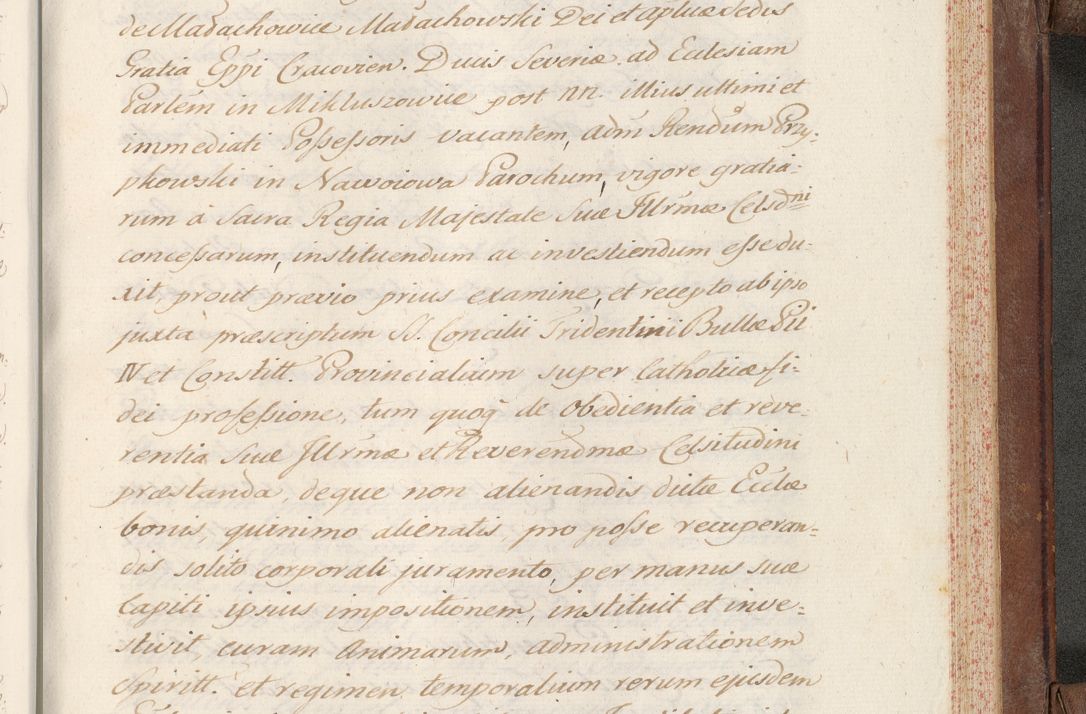 Zdjęcie nr 757 dla obiektu archiwalnego: Volumen VI actorum episcopalium R. D. Joannis Małachowski, episcopi Cracoviensis, ducis Severiae de anno 1692 et 1693, quorum index ad finem videatur