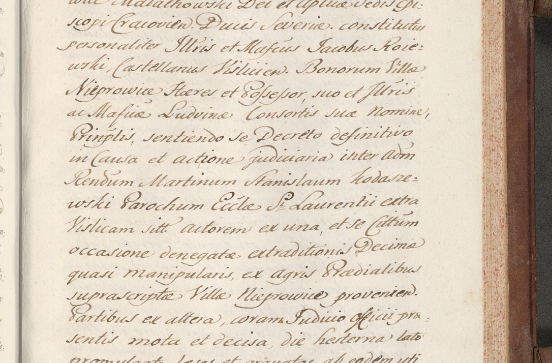 Zdjęcie nr 755 dla obiektu archiwalnego: Volumen VI actorum episcopalium R. D. Joannis Małachowski, episcopi Cracoviensis, ducis Severiae de anno 1692 et 1693, quorum index ad finem videatur