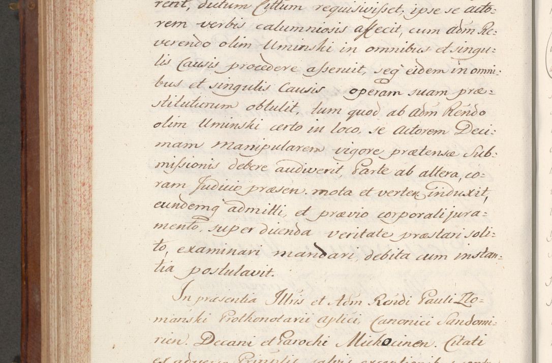 Zdjęcie nr 752 dla obiektu archiwalnego: Volumen VI actorum episcopalium R. D. Joannis Małachowski, episcopi Cracoviensis, ducis Severiae de anno 1692 et 1693, quorum index ad finem videatur