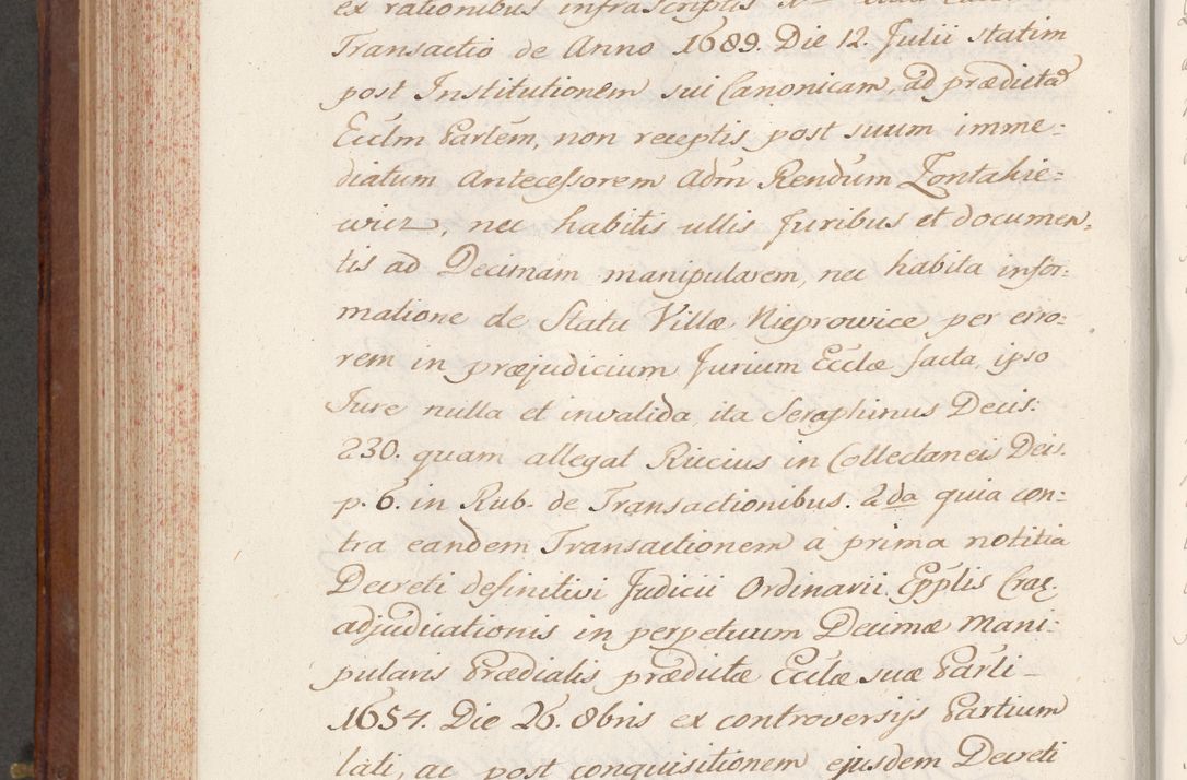 Zdjęcie nr 746 dla obiektu archiwalnego: Volumen VI actorum episcopalium R. D. Joannis Małachowski, episcopi Cracoviensis, ducis Severiae de anno 1692 et 1693, quorum index ad finem videatur