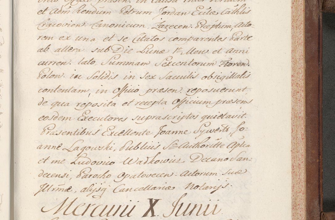 Zdjęcie nr 743 dla obiektu archiwalnego: Volumen VI actorum episcopalium R. D. Joannis Małachowski, episcopi Cracoviensis, ducis Severiae de anno 1692 et 1693, quorum index ad finem videatur