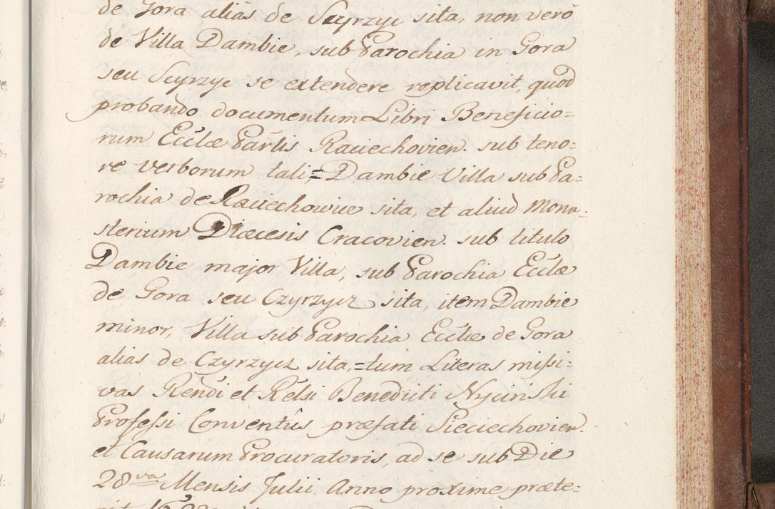 Zdjęcie nr 735 dla obiektu archiwalnego: Volumen VI actorum episcopalium R. D. Joannis Małachowski, episcopi Cracoviensis, ducis Severiae de anno 1692 et 1693, quorum index ad finem videatur