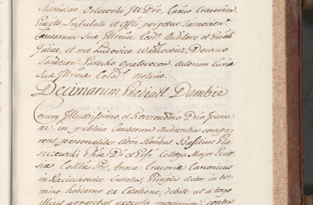 Zdjęcie nr 733 dla obiektu archiwalnego: Volumen VI actorum episcopalium R. D. Joannis Małachowski, episcopi Cracoviensis, ducis Severiae de anno 1692 et 1693, quorum index ad finem videatur