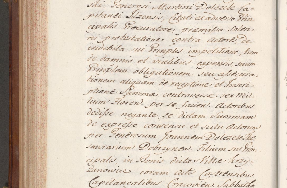 Zdjęcie nr 726 dla obiektu archiwalnego: Volumen VI actorum episcopalium R. D. Joannis Małachowski, episcopi Cracoviensis, ducis Severiae de anno 1692 et 1693, quorum index ad finem videatur