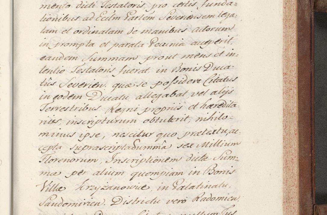 Zdjęcie nr 725 dla obiektu archiwalnego: Volumen VI actorum episcopalium R. D. Joannis Małachowski, episcopi Cracoviensis, ducis Severiae de anno 1692 et 1693, quorum index ad finem videatur