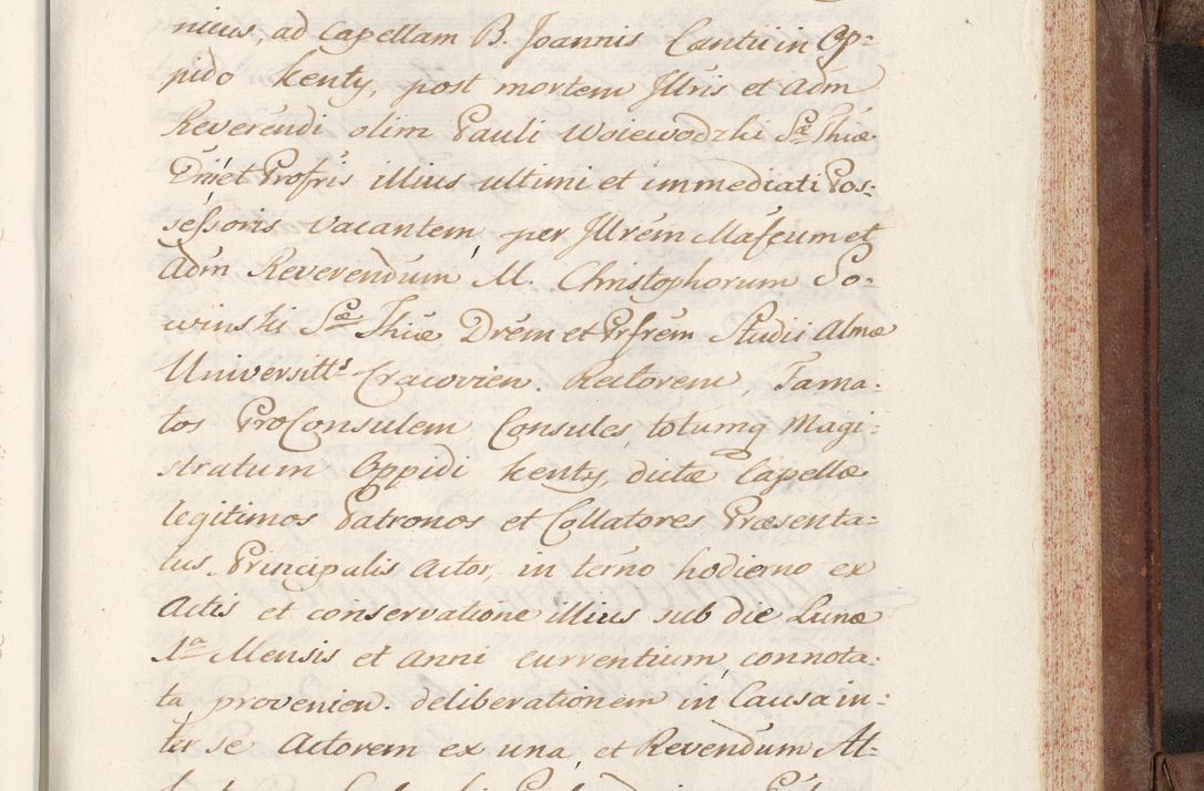 Zdjęcie nr 723 dla obiektu archiwalnego: Volumen VI actorum episcopalium R. D. Joannis Małachowski, episcopi Cracoviensis, ducis Severiae de anno 1692 et 1693, quorum index ad finem videatur