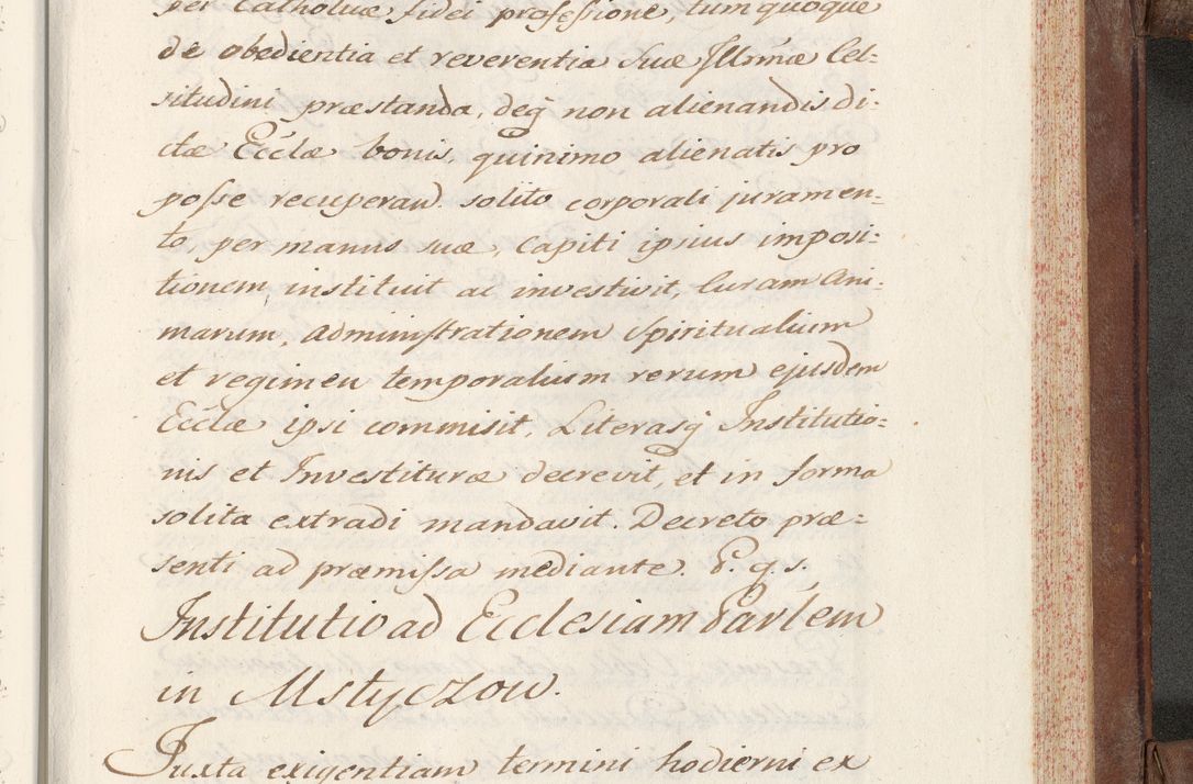 Zdjęcie nr 719 dla obiektu archiwalnego: Volumen VI actorum episcopalium R. D. Joannis Małachowski, episcopi Cracoviensis, ducis Severiae de anno 1692 et 1693, quorum index ad finem videatur