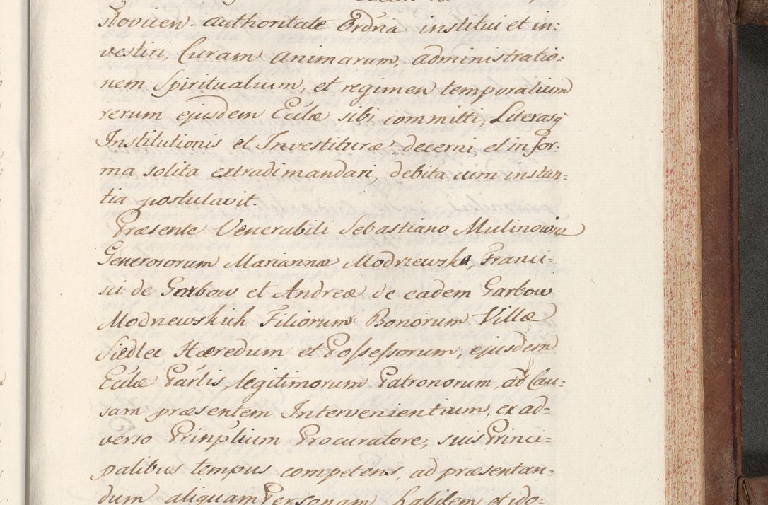 Zdjęcie nr 717 dla obiektu archiwalnego: Volumen VI actorum episcopalium R. D. Joannis Małachowski, episcopi Cracoviensis, ducis Severiae de anno 1692 et 1693, quorum index ad finem videatur