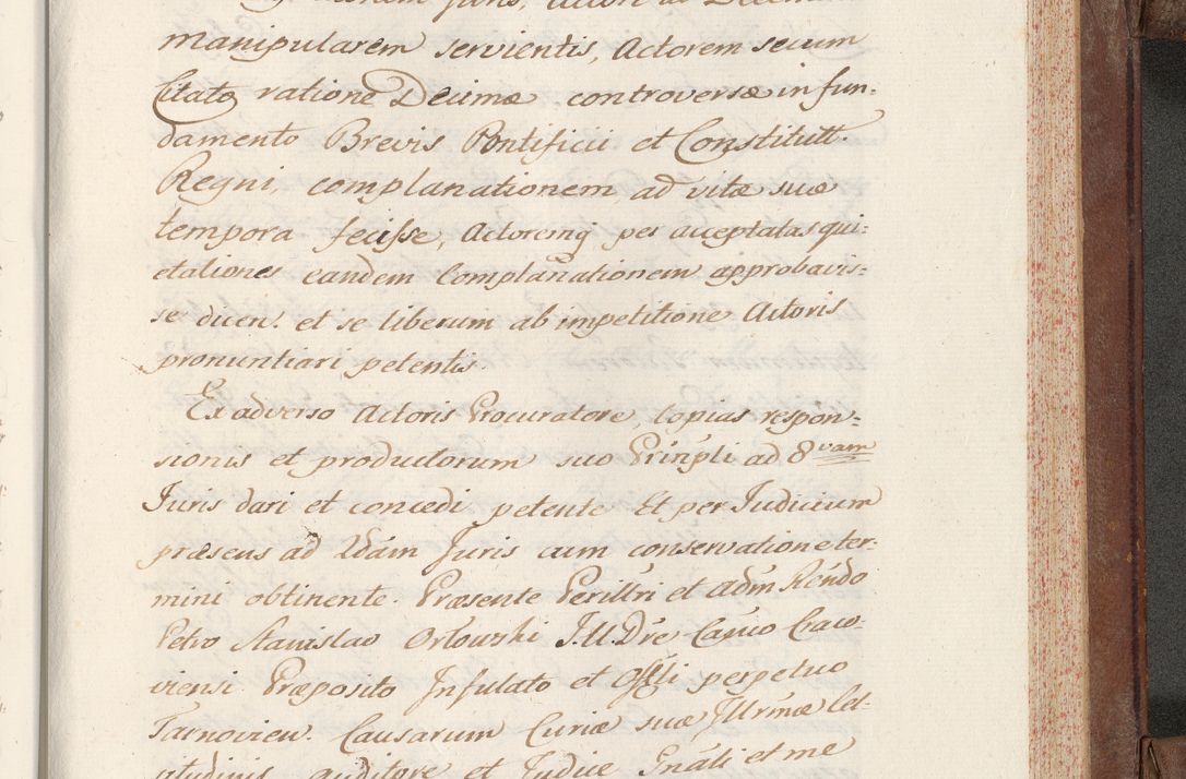 Zdjęcie nr 715 dla obiektu archiwalnego: Volumen VI actorum episcopalium R. D. Joannis Małachowski, episcopi Cracoviensis, ducis Severiae de anno 1692 et 1693, quorum index ad finem videatur