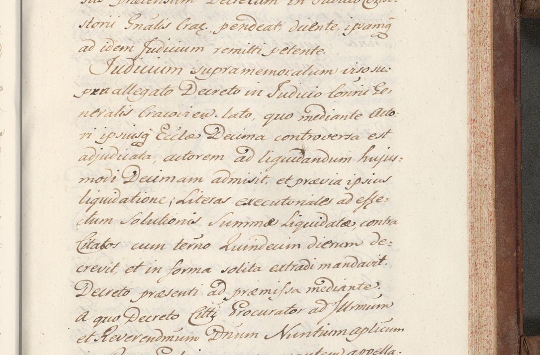 Zdjęcie nr 711 dla obiektu archiwalnego: Volumen VI actorum episcopalium R. D. Joannis Małachowski, episcopi Cracoviensis, ducis Severiae de anno 1692 et 1693, quorum index ad finem videatur
