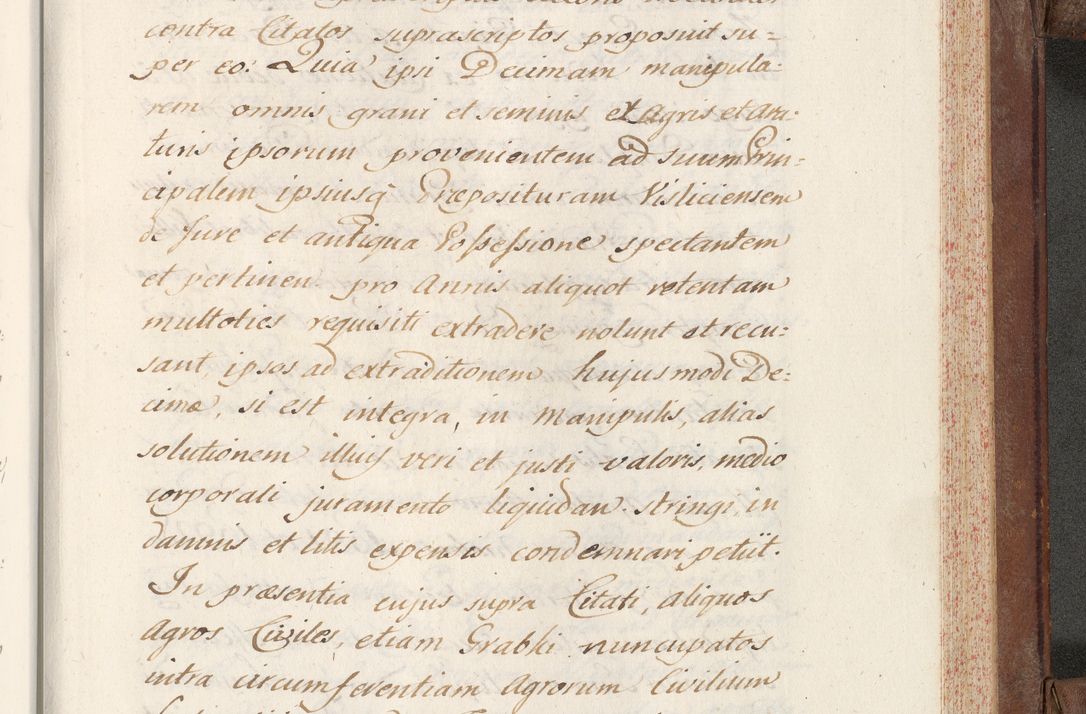 Zdjęcie nr 709 dla obiektu archiwalnego: Volumen VI actorum episcopalium R. D. Joannis Małachowski, episcopi Cracoviensis, ducis Severiae de anno 1692 et 1693, quorum index ad finem videatur