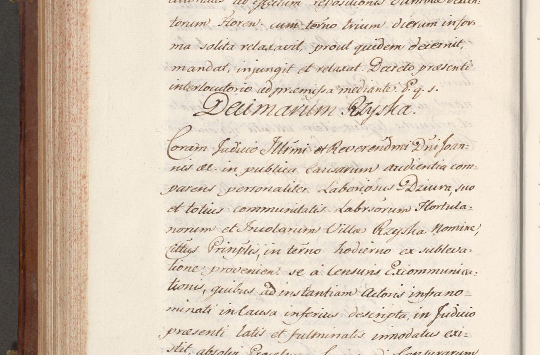 Zdjęcie nr 708 dla obiektu archiwalnego: Volumen VI actorum episcopalium R. D. Joannis Małachowski, episcopi Cracoviensis, ducis Severiae de anno 1692 et 1693, quorum index ad finem videatur
