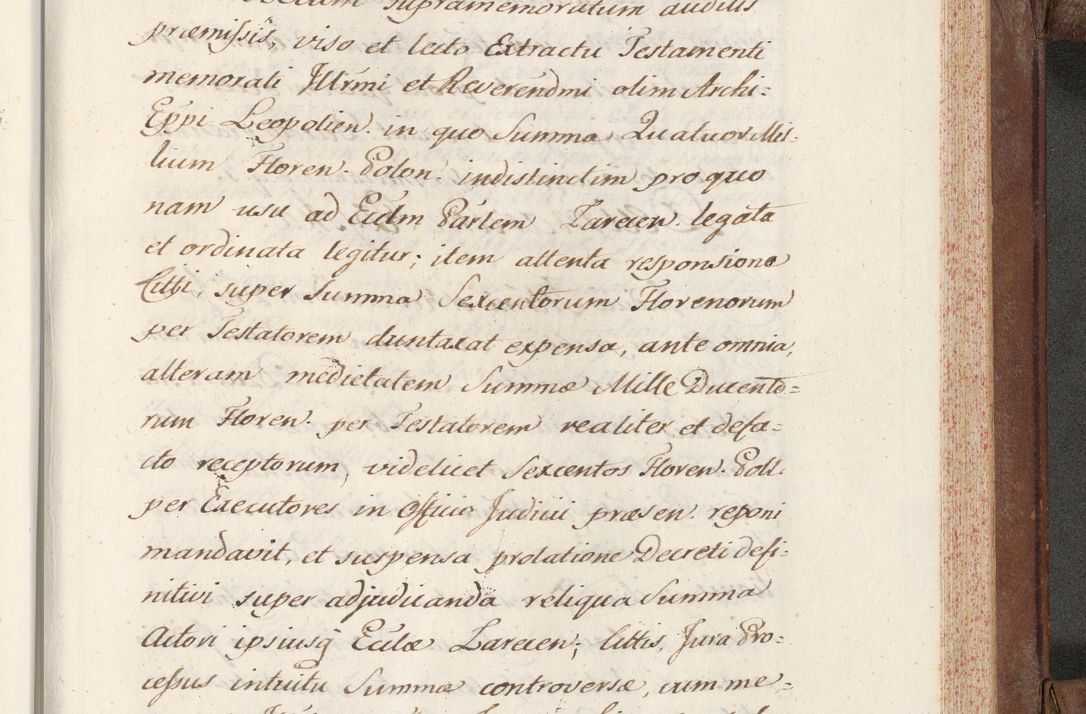 Zdjęcie nr 707 dla obiektu archiwalnego: Volumen VI actorum episcopalium R. D. Joannis Małachowski, episcopi Cracoviensis, ducis Severiae de anno 1692 et 1693, quorum index ad finem videatur