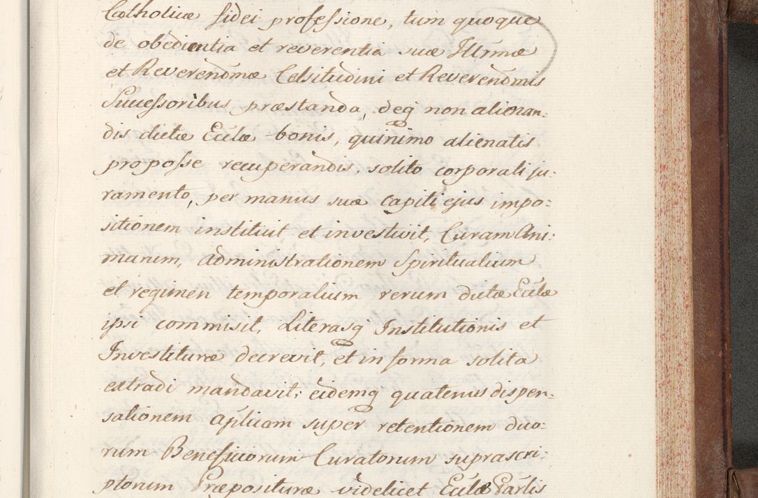 Zdjęcie nr 701 dla obiektu archiwalnego: Volumen VI actorum episcopalium R. D. Joannis Małachowski, episcopi Cracoviensis, ducis Severiae de anno 1692 et 1693, quorum index ad finem videatur