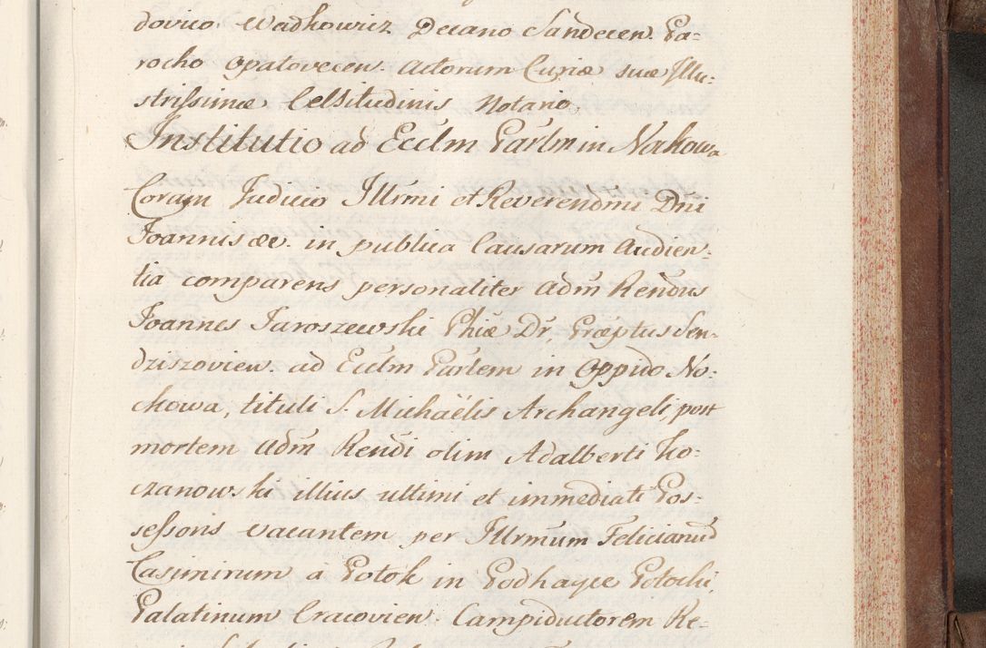Zdjęcie nr 699 dla obiektu archiwalnego: Volumen VI actorum episcopalium R. D. Joannis Małachowski, episcopi Cracoviensis, ducis Severiae de anno 1692 et 1693, quorum index ad finem videatur
